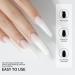 Beautilux White Acrylic Gel for Nails - Long-Lasting Quick Extension Nail Art Gel 50ml | UV Nail Gel for Starters - Buy Online on GoSupps.com