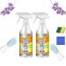 Sciasi Powerful Kitchen Foam Cleaner Kitchen Foam Cleaner Sciasi Kitchen Cleaner All-Purpose Kitchen Pots And Pan Cleaner (2 Pcs) Pcs 2