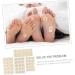 KOMBIUDA 4sheets Latex Corn Stickers Stickers Toe Corn Pad Corn Pads for Toe Cushions Toe Separator Gel Corn Toe Corn Remover Toe Pad Bunion Pads Foot Patch Latex Sponge Feet - Buy Online on GoSupps.com
