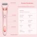 Dusk Razor for Women Glide Pro 3.0 Razor Duskofficial The Glide Pro 3.0 Waterproof Electric Razor Smooth Shave Pro Razor Electric Shaver Razors for Women (Pink) - Buy Online on GoSupps.com