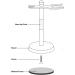 Razor and Brush Stand Stainless Steel Shaver Stand (Black) - Buy Online on GoSupps.com