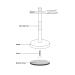 Silver Razor and Brush Stand for Shaving - Perfect Shaver Stand - Buy Online on GoSupps.com