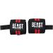 STEIGEN FITNESS-SF Wrist Wraps for Weightlifting Men & Women - 22 Competition Grade Wrist Support - Heavy Duty Thumb Loop Gym Wrap for Bodybuilding, CrossFit, Calisthenics - Lifting Straps (Red) - Buy Online on GoSupps.com