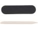 Long Wood Fake Nail Tips Glue Adhesive Fake Nail Sticker Elegant Nail File For Home Use 0070-6A - Buy Online on GoSupps.com