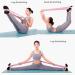 Elastic Yoga Belt - 9 Loop Stretch Band for Yoga Pilates & Strength Training - Fitness Flexibility Tool - Pink - Buy Online on GoSupps.com
