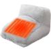 Electrical Foot Warmers - Soft Thickened Heating Pillow Non-Slip Full Size Foot Heater for Workplace & Winter Gifts - Cozy Gray - Buy Online on GoSupps.com