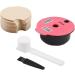  FACAIIO FACAIIO Reusable Coffee Capsule for Bosch Tassimo Machines 12g Capacity Includes Spoon and Brush PP Material - Buy Online on GoSupps.com