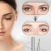 Double Tip Lower Eyelash Pencil - 2024 New 3D Waterproof 2 Tip Eyelash Pen Eye Liner Liquid Eyeliner - Dual Pronged Bottom Eyelashes Pen Waterproof Liquid Eyeliner for Natural Eye Makeup (Black+Brown) - Buy Online on GoSupps.com