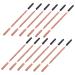 DOITOOL Women Eyebrow Pencil 12pcs Dual Purpose Eyeliner Pencils Makeup Eye Liner Kit Cosmetic Pencil Suite Export Miss