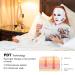 NEWKEY Red Light Therapy Mask for Face - LED Wrinkle Treatment 7 Color PDT Technology for Anti-Aging - Buy Online on GoSupps.com