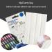 Nail Art Clay Reusable Nail Pieces Fixed Plasticine Glue for Nail Art Showing Brushes - Buy Online on GoSupps.com