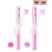Liquid Glitter Matte Eyeshadow Set-2Pcs Pink Purple 2 in 1 High Pigmented Velvet Creme Eyeshadow & Glitter Eyeliner Long Lasting Quick-Drying Korean Shimmer Matte Eye Shadow Makeup for Women-01+02 #01+#02
