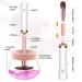 Fesmey Electric Makeup Brush Cleaner Spinner with 8 Size Collars - Fast & Automatic Makeup Brush Cleaning Machine (White) - Buy Online on GoSupps.com