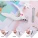 Adjustable U-Shaped Acrylic Nail Clipper with Nail File - Stainless Steel Trimmer for Nail Art - Buy Online on GoSupps.com