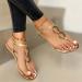 Women's Platform Wedge Sandals with Buckle Strap - Gold, Size 9 | Non-Slip Beach Travel Shoes & Dressy Flip Flops - Buy Online on GoSupps.com