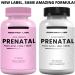 Research Labs Prenatal Vitamins for Women 2 Fer 1 Ad: 6X More Bioavailable Methylated Folate Folic Acid MTHF 5 | Supports Brain Development, Healthy Growth 60 Count (Pack of 2) - Buy Online on GoSupps.com
