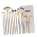 Premium 2 Sets Makeup Brush Kit - Eye Shadows Foundation Eyebrow and Powder Brushes | Nylon & Wooden Handle | Perfect for Professional & Beginner Use - Buy Online on GoSupps.com