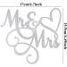 CHEERYMAGIC Glitter Mr and Mrs Cake Topper Wedding Cupcake Toppers Engagement Cake Toppers Decorations for Wedding Engagement Bridal Shower Anniversary Party Cake Decoration Supplies A4JHDGCP - Buy Online on GoSupps.com
