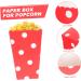 Mikinona 48pcs Popcorn Box Popcorn Cup Movie Night Supplies Containers Theater Supplies Candy Popcorn Stuff French Fries Holder Small Movie Theater Things Fried Paper Bucket - Buy Online on GoSupps.com