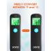 Danz No-Touch Forehead Thermometer | 3-Color LCD Screen, Fast 1-Second Reading, Fever Alarm | Infrared Digital Thermometer for Adults | Ideal for Home, Office, Hospital - Buy Online on GoSupps.com