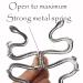 Green Snake Design Metal Hair Claw Clips - Non Slip, 4.3 Inches - Halloween Gothic Hair Accessories for Women and Girls - Buy Online on GoSupps.com