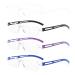 Kokobin frameworkless reading glasses visual aid with blue light flilers anti blue light reading aid for women and men (4 stueck 3.0 diopters) 4 stueck +3.0 dioptries