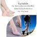 4 Pairs Silicone Gel Socks Heel Silicone Foot Cushion Heel Protectors Heel Sleeves Heel Cups Silicone Gel Heel Sleeve Breathable Silicone Protective Heel - Buy Online on GoSupps.com