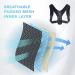 Posture Corrector Brace for Men & Women - Adjustable Upper Back Support & Pain Relief - Lightweight Design - Buy Online on GoSupps.com