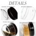3g Cosmetic Sample Jars with Lids - 50pcs Empty Makeup Containers BPA-Free Black - 50 Count - Buy Online on GoSupps.com