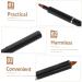 FRCOLOR Portable Retractable Lip Brush Lip Make-Up Round Aluminium 13.40X0.90X0.90CM black - Buy Online on GoSupps.com