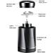 Mini Foil Shaver for Men - Portable Washable & Rechargeable Travel Electric Razor for Beard Grooming - Compact Pocket Size (Black - Buy Online on GoSupps.com