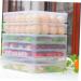 COLLBATH Covered Egg Holder 24 Egg Holder for Refrigerator Egg Stand Egg Tray Egg Plate Superimposed Egg Carton re-usable - Buy Online on GoSupps.com