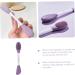 NUSITOU Mud Applicator Clay Brush Facial Scrubber for Face Applier Applicator Tool Cleaning Scrubber Face Scrubber Face Wash Brush Silicone Scrubber Plastic Double Sided - Buy Online on GoSupps.com