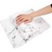 Hand Rest Pillow Easy To Store Soft Leather Nail Art Hand Pad Save Space HighQuality Materials Manicure Store for Home(white) - Buy Online on GoSupps.com