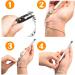 2Pcs Metal Bracelet Helper Tool for Fastening Jewelry Easily - StyleB Brown - Buy Online on GoSupps.com