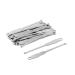 Qtqgoitem Metal Ear Wax Remover Beauty Tool Cleaner Earpick 20 Pcs Silver Tone (Model: c88 815 6ed 9c6 1f7)