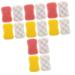 minkissy 16 Pcs Exfoliating Loofah an Fittings Face Massage Tools Bathing Tools Facial Scrubber Shower Loofahs Body Scrubber Tools for Kids Bath Scrubber for Body Take a Bath Baby Sponge