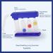 Home Use Lung Exerciser Device - Adjustable Breathing Exercise Machine for Enhanced Lung Capacity | Inhalation & Exhalation Modes - Buy Online on GoSupps.com