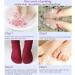 Foot Peel Mask 4 Pairs Natural Lavender Foot Peel Mask For Hard Skin-Foot Mask Hard Skin Remover Foot-Plantifique Foot Peel Mask-Baby Foot Foot Care(Lavender) - Buy Online on GoSupps.com