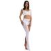 Scudotex Mono Tights - Medical Anti-Thrombosis Compression 18-24 mmHg Medium Length White Size 4 | Buy Online - Buy Online on GoSupps.com