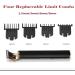 Hair Clippers for Men Electric Pro Li Outliner Grooming Rechargeable Cordless Close Cutting T-Blade Trimmer for Men 0mm Baldheaded Hair Clippers Zero Gapped Detail Beard Shaver Barbershop (Black) - Buy Online on GoSupps.com