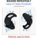 2 Pack Noise Cancelling Ear Plugs for Sleeping | Washable Hearing Protection for Travel Concerts & Swimming - Black - Buy Online on GoSupps.com
