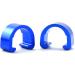 10PCS Blue Aluminum Alloy C-Clips Clamps for Bicycles Brake & Gear Cables - Buy Online on GoSupps.com