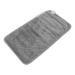 FDIT electrical heating blanket 3 timing mode LCD display 6-speed office electric heating mat for bedrooms and living room (EU plug 220-240V) EU connector 220-240V gray