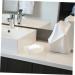 Amosfun 2pcs Draining Soap Dish Sponge Dish Hidden Valance Clips Soap Holder Self Draining Bar Soap Dish Self Draining Soap Holder for Bath Soap Stand Sponge Holder Marbling Ceramics White - Buy Online on GoSupps.com