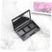 LALAFINA 8 Pcs Empty Eyeshadow Case Eye Shadow Case Eyeshadow Palette Mirror Storage Box 4.5X7.2CMx2pcs Black 2x2pcs - Buy Online on GoSupps.com