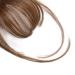 100% Remy Real Hair Clip-In Ponytail with Bangs - Natural Flat Pony Extension in Medium Brown/Blond | VD042A - Buy Online on GoSupps.com