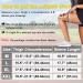 Beister Compression Leg Sleeves with Elastic Straps - XL Black - for Men & Women - Extra Long Knee Braces for Basketball, Football, Joint Pain - Buy Online on GoSupps.com