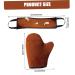 Self Tanning Mitt Set - Velvet 2 Pcs Fake Tanning Mitten Kit & Mini Back Tanner Applicator for Effortless Tan - Buy Online on GoSupps.com