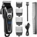 Buy Electric Clipper Man Trimmer - Rechargeable Haircut Kit with LED Display | International Shipping Available - Buy Online on GoSupps.com